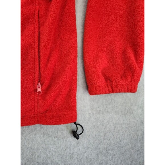 Ohio State Buckeyes Jacket Mens Large XL Red Fleece Full Zip‎ OSU Football Coat - Picture 4 of 14